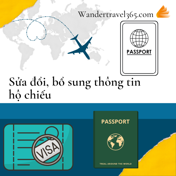 Sửa đổi, bổ sung thông tin hộ chiếu